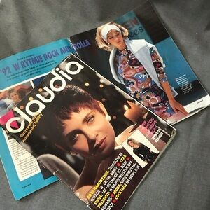 1990s Claudia European Fashion Magazines